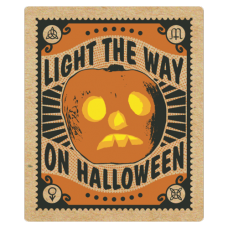 “Light The Way On Halloween” – Envelope Seal
